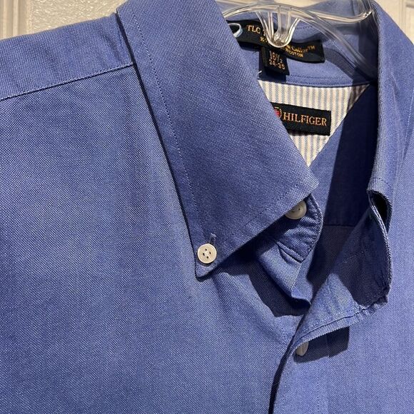 ‎Tommy Hilfiger Men’s Button Down Shirt Size 16.5 - Picture 5 of 10